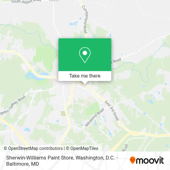Sherwin-Williams Paint Store map
