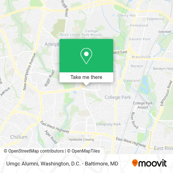 Umgc Alumni map