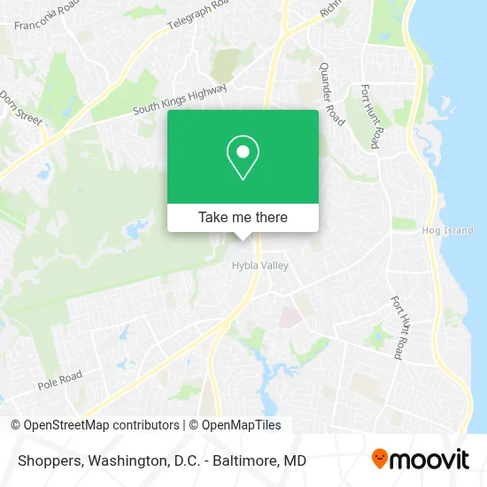 Shoppers map