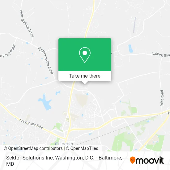 Sektor Solutions Inc map