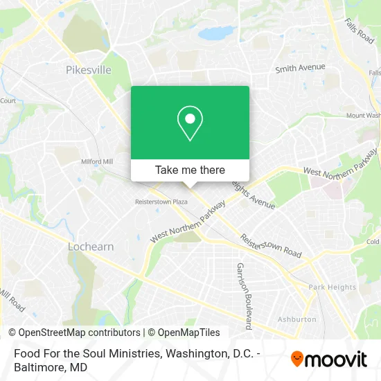 Food For the Soul Ministries map