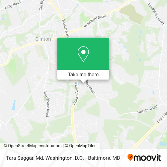 Tara Saggar, Md map