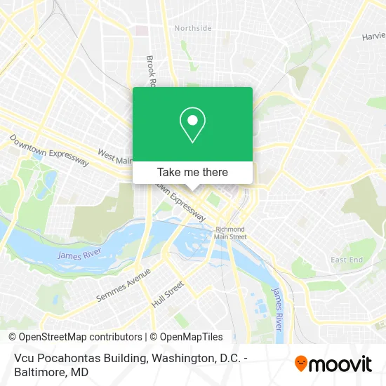 Vcu Pocahontas Building map