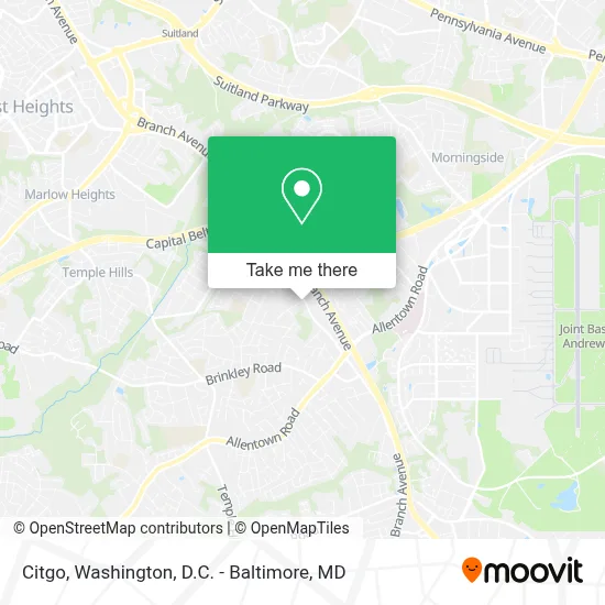 Citgo map