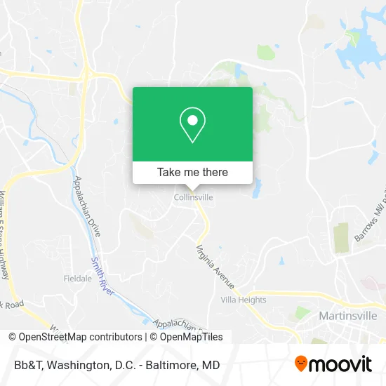 Bb&T map