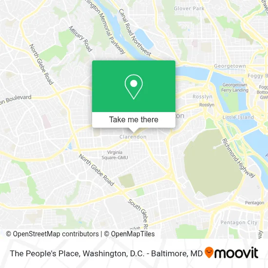 The People's Place map