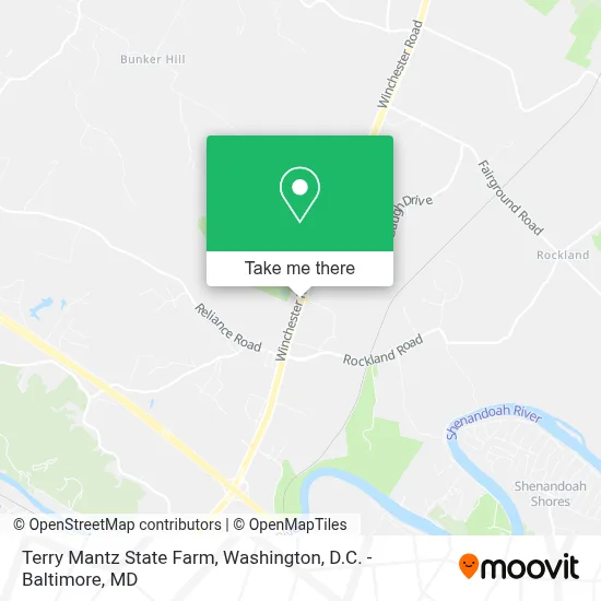 Terry Mantz State Farm map