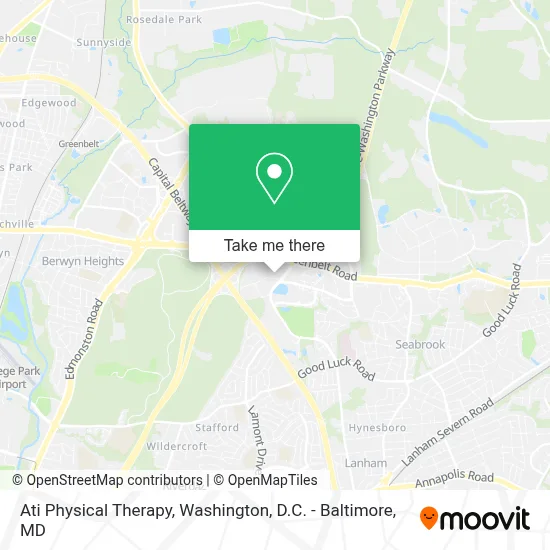 Ati Physical Therapy map