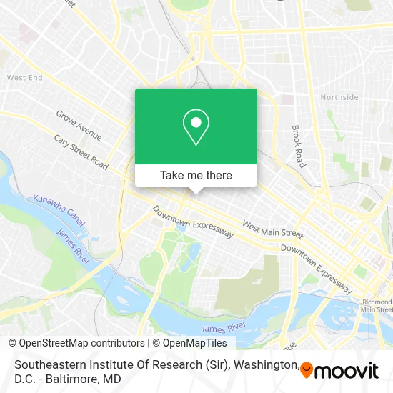 Southeastern Institute Of Research (Sir) map