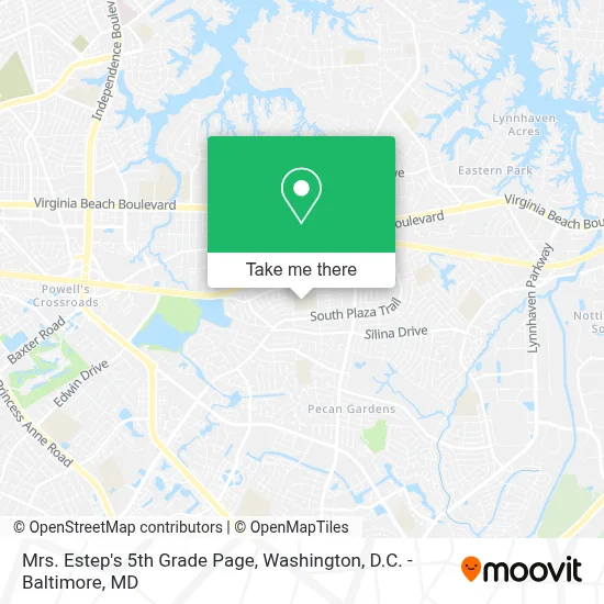 Mrs. Estep's 5th Grade Page map