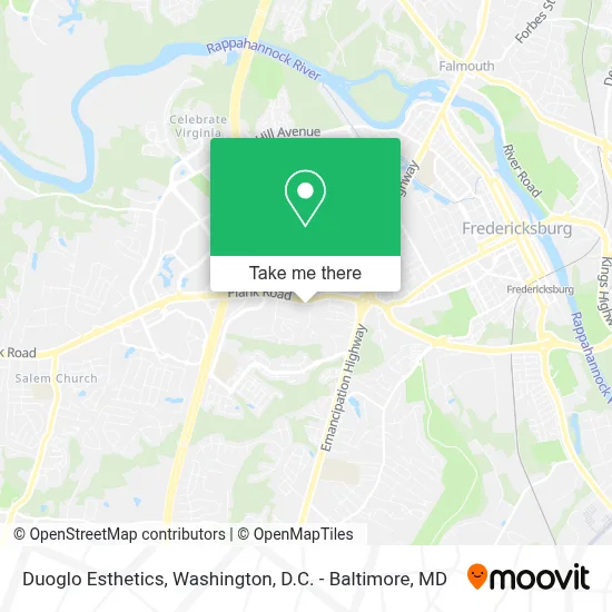 Duoglo Esthetics map