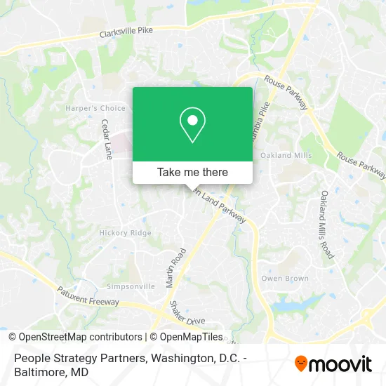 People Strategy Partners map