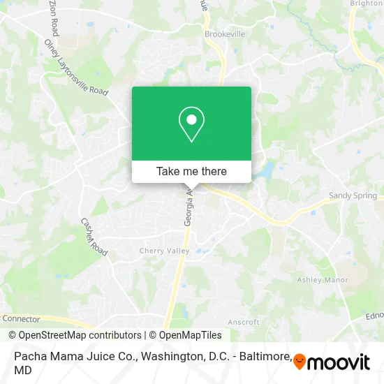 Pacha Mama Juice Co. map