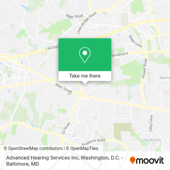 Advanced Hearing Services Inc map