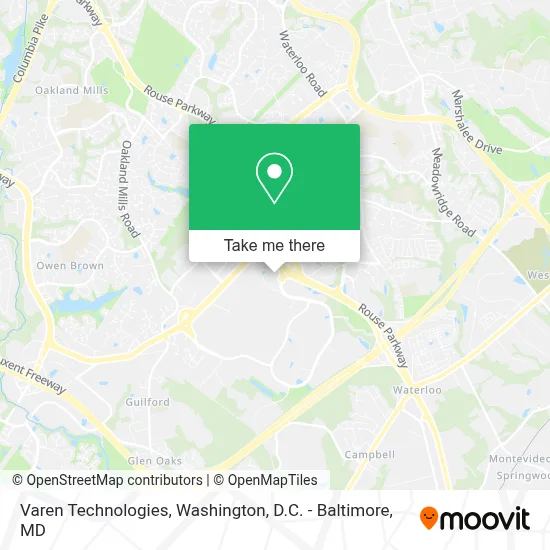 Varen Technologies map