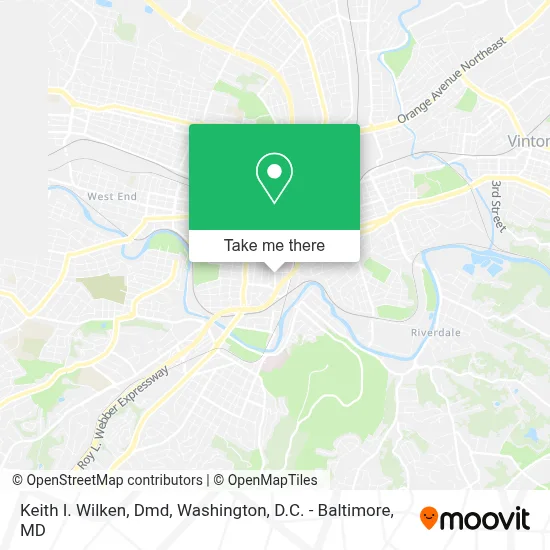 Keith I. Wilken, Dmd map