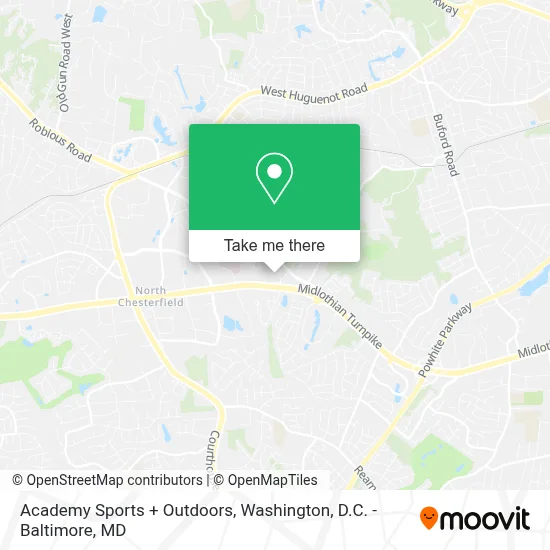 Academy Sports + Outdoors map