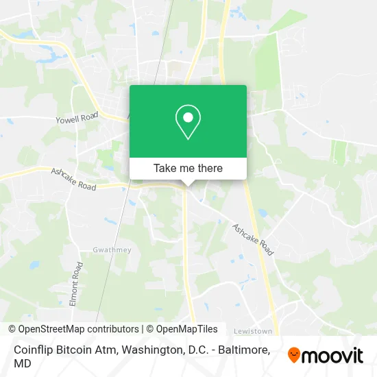 Coinflip Bitcoin Atm map
