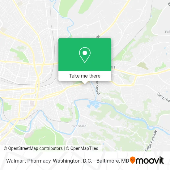 Walmart Pharmacy map