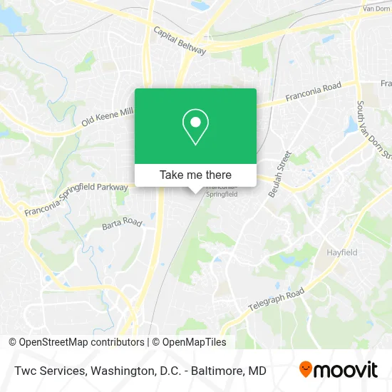 Twc Services map