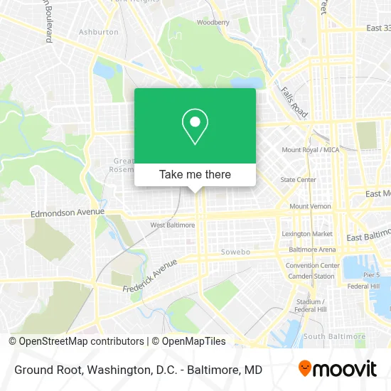 Ground Root map