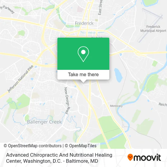 Advanced Chiropractic And Nutritional Healing Center map