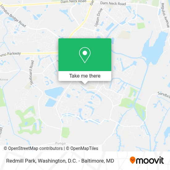 Redmill Park map