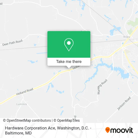 Hardware Corporation Ace map