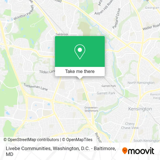 Livebe Communities map