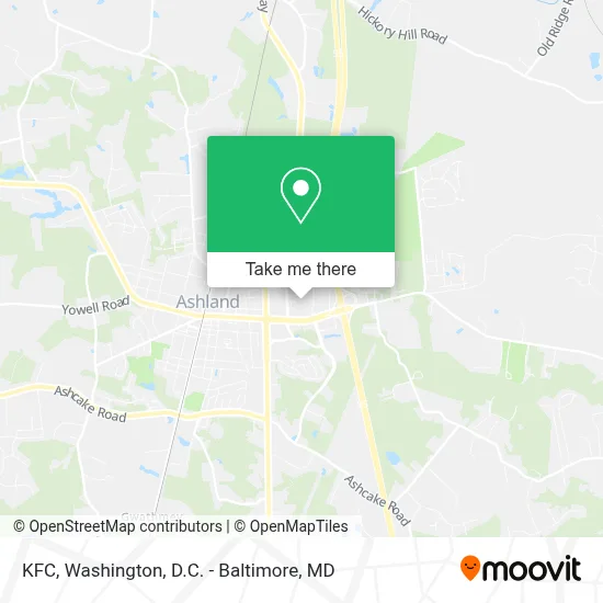 Kfc map