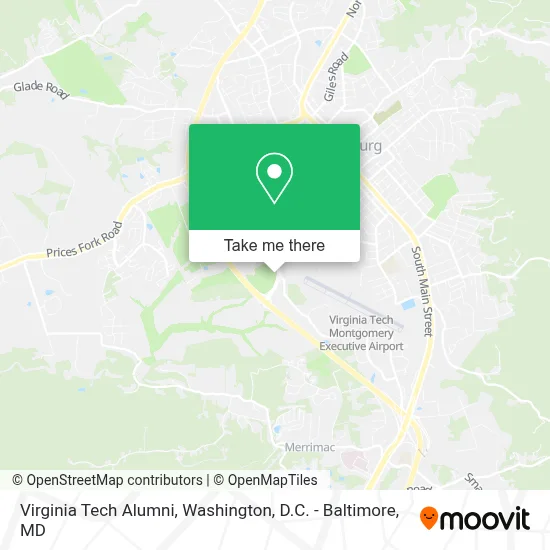Virginia Tech Alumni map