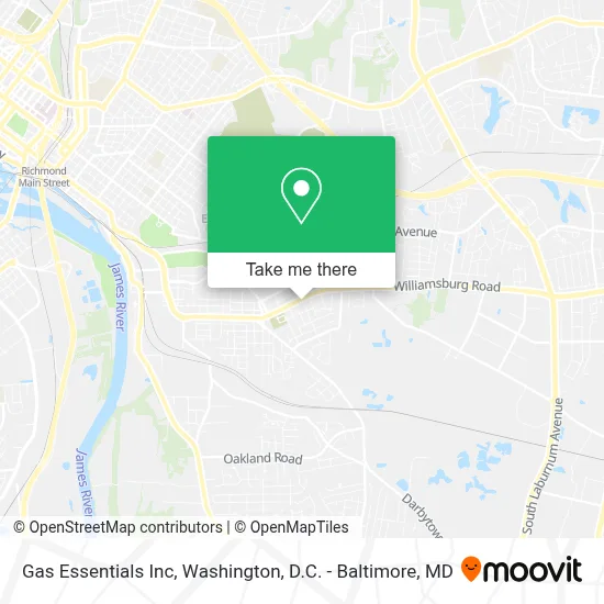 Gas Essentials Inc map