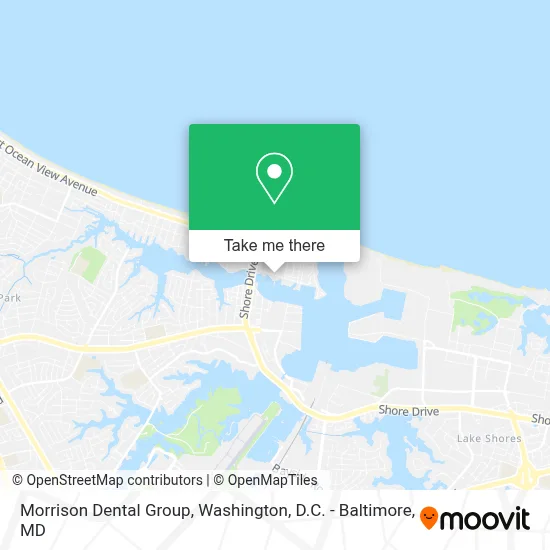 Morrison Dental Group map