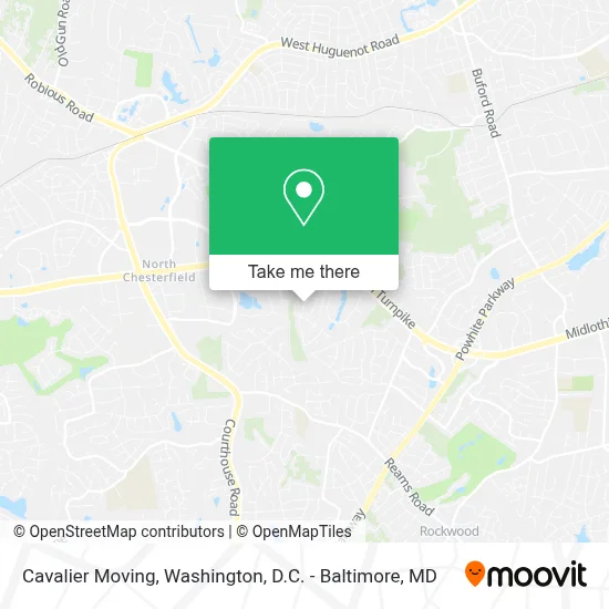 Cavalier Moving map