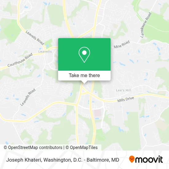 Joseph Khateri map