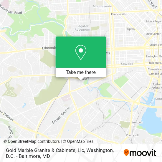 Gold Marble Granite & Cabinets, Llc map