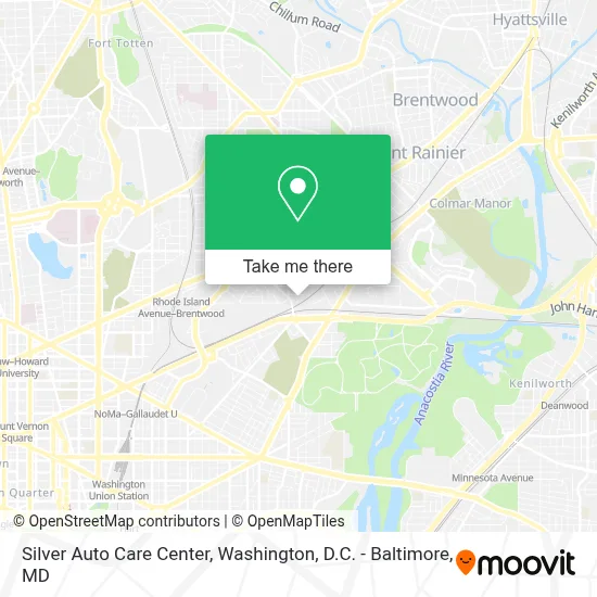 Silver Auto Care Center map