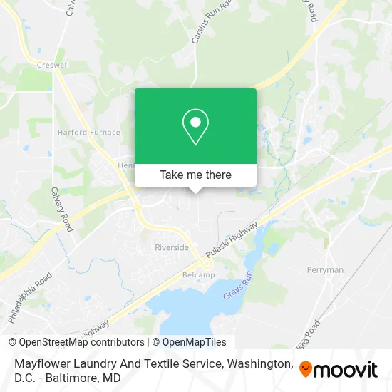 Mayflower Laundry And Textile Service map