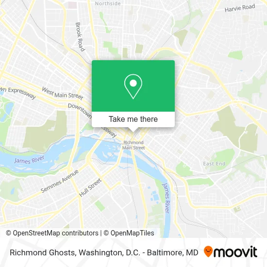 Richmond Ghosts map