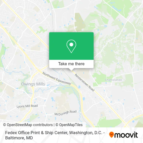 Fedex Office Print & Ship Center map