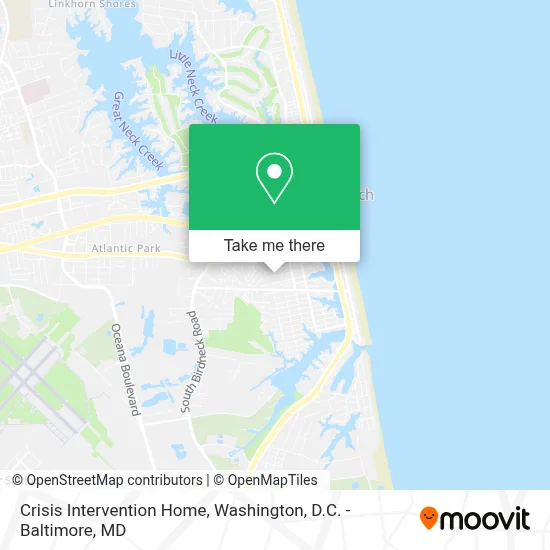 Crisis Intervention Home map