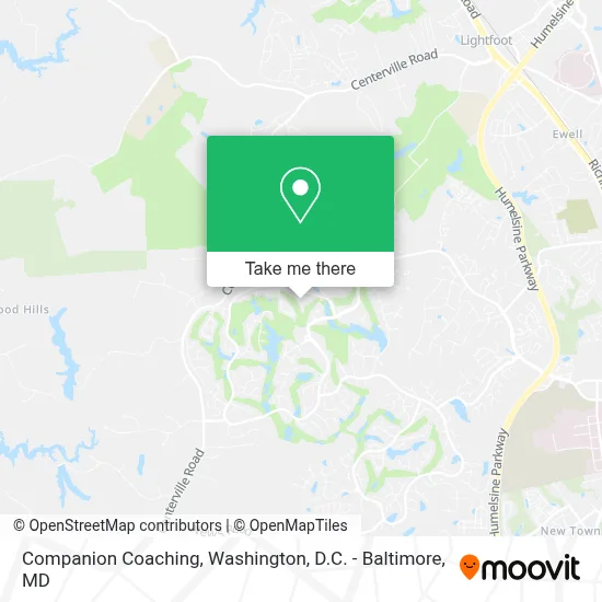 Companion Coaching map