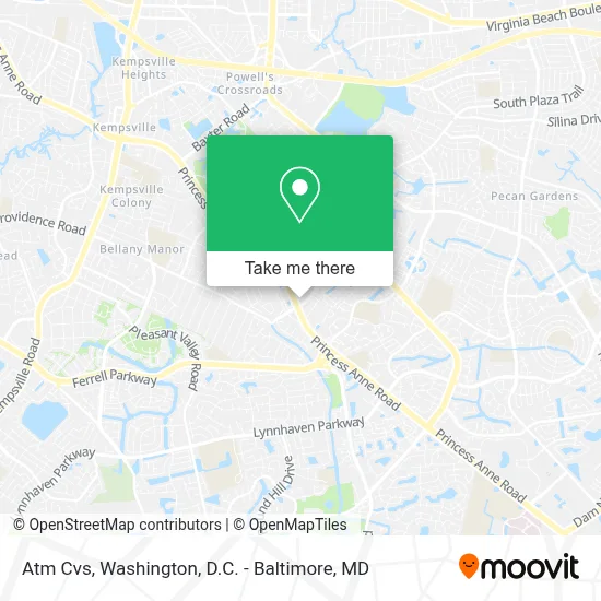 Atm Cvs map