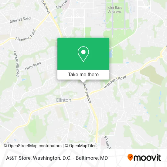 At&T Store map