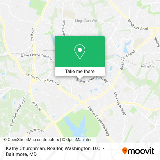 Kathy Churchman, Realtor map