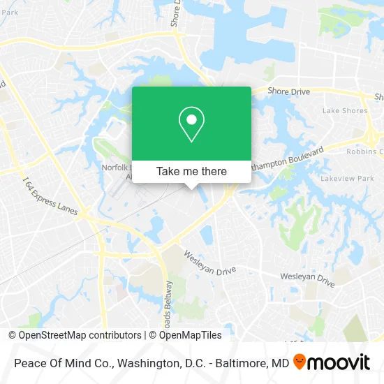 Peace Of Mind Co. map