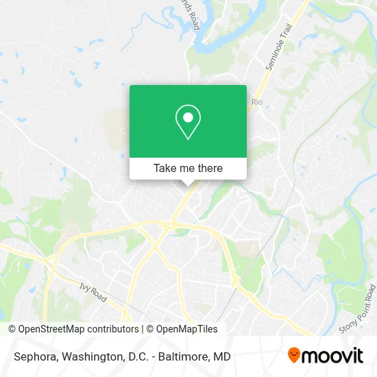 Sephora map