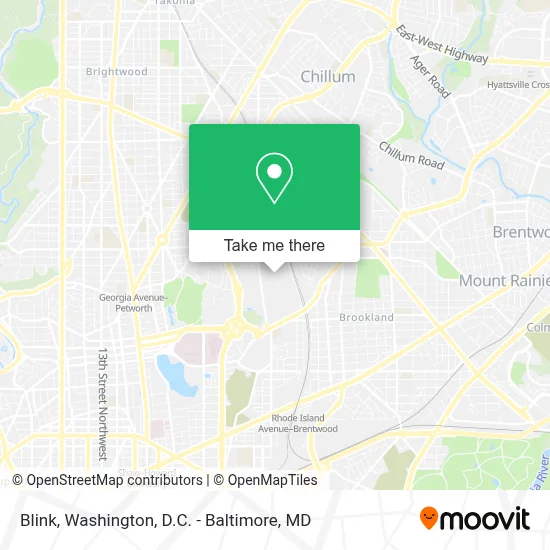 Blink map