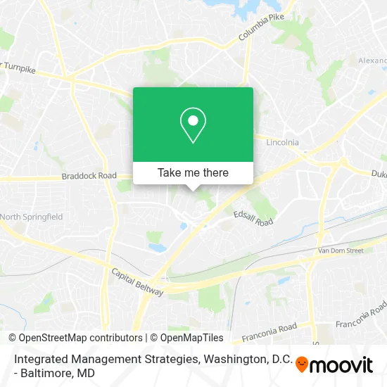 Integrated Management Strategies map