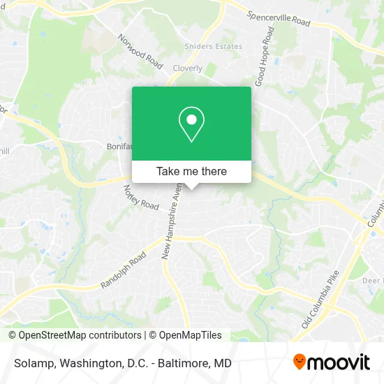 Solamp map